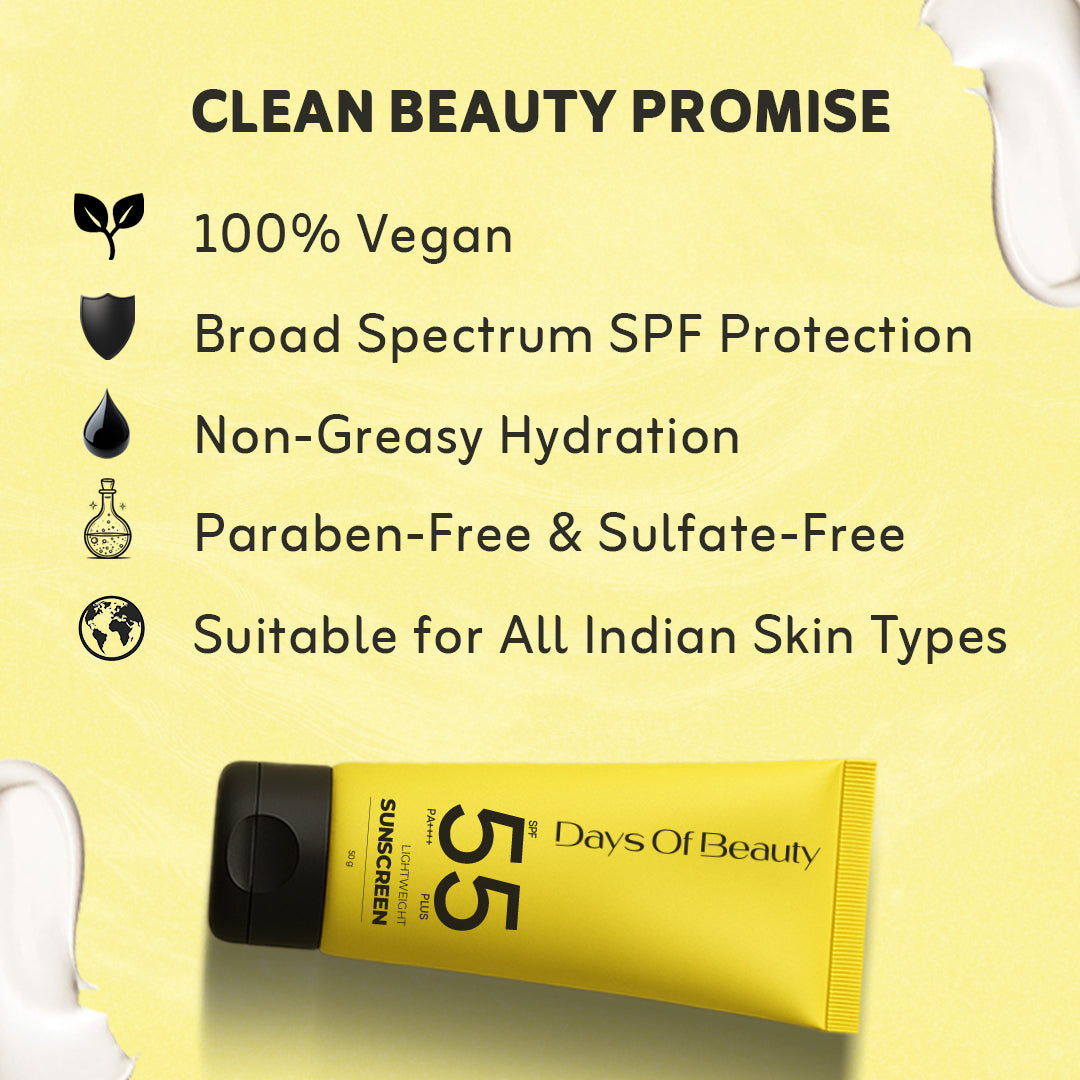 SPF 55+ PA++++ Lightweight Sunscreen